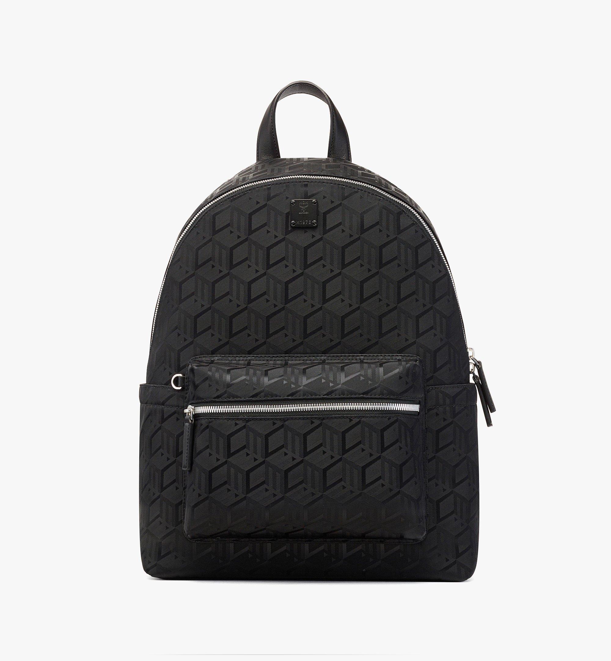Sac à dos Stark à monogramme cubique en jacquard de nylon 1